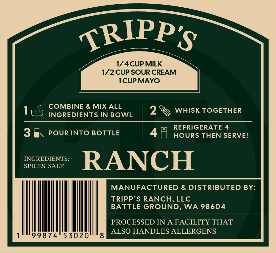 Tripp’s Ranch 4-Pack (Saves $4)